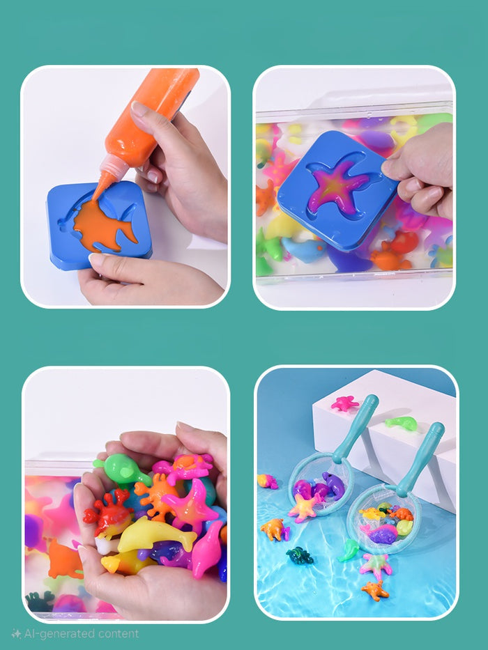 ArtKids 3D Aqua Jelly Magic Water Play Set (12 Color Set)