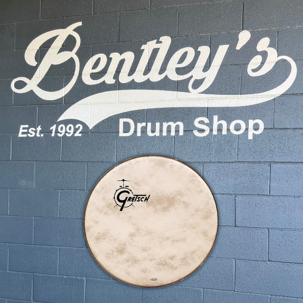 Gretsch GRDHFS20O USA Custom 20" Logo Bass Fiberskyn Drumhead *IN STOCK*