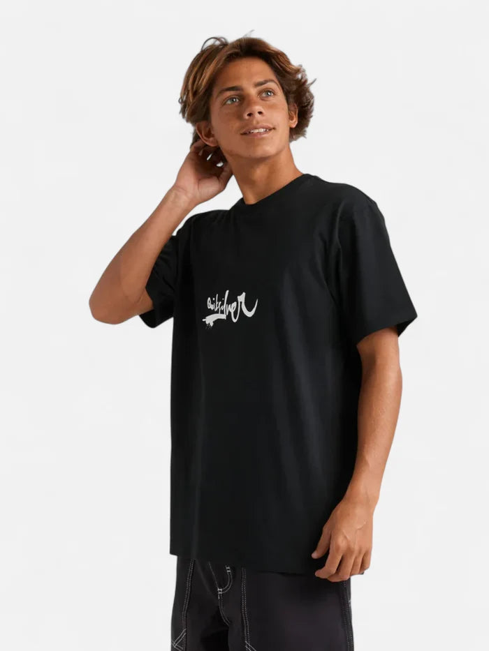 Remera Quiksilver Impaired Moe Negro