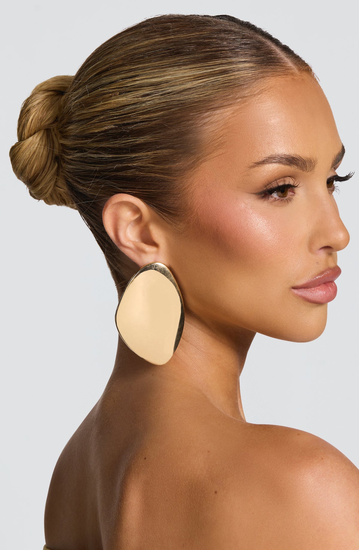 Yuki Earrings - Gold