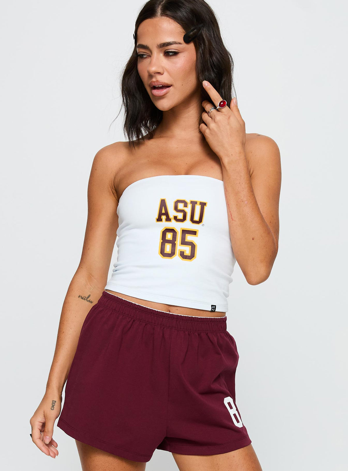 ASU Tube Top White