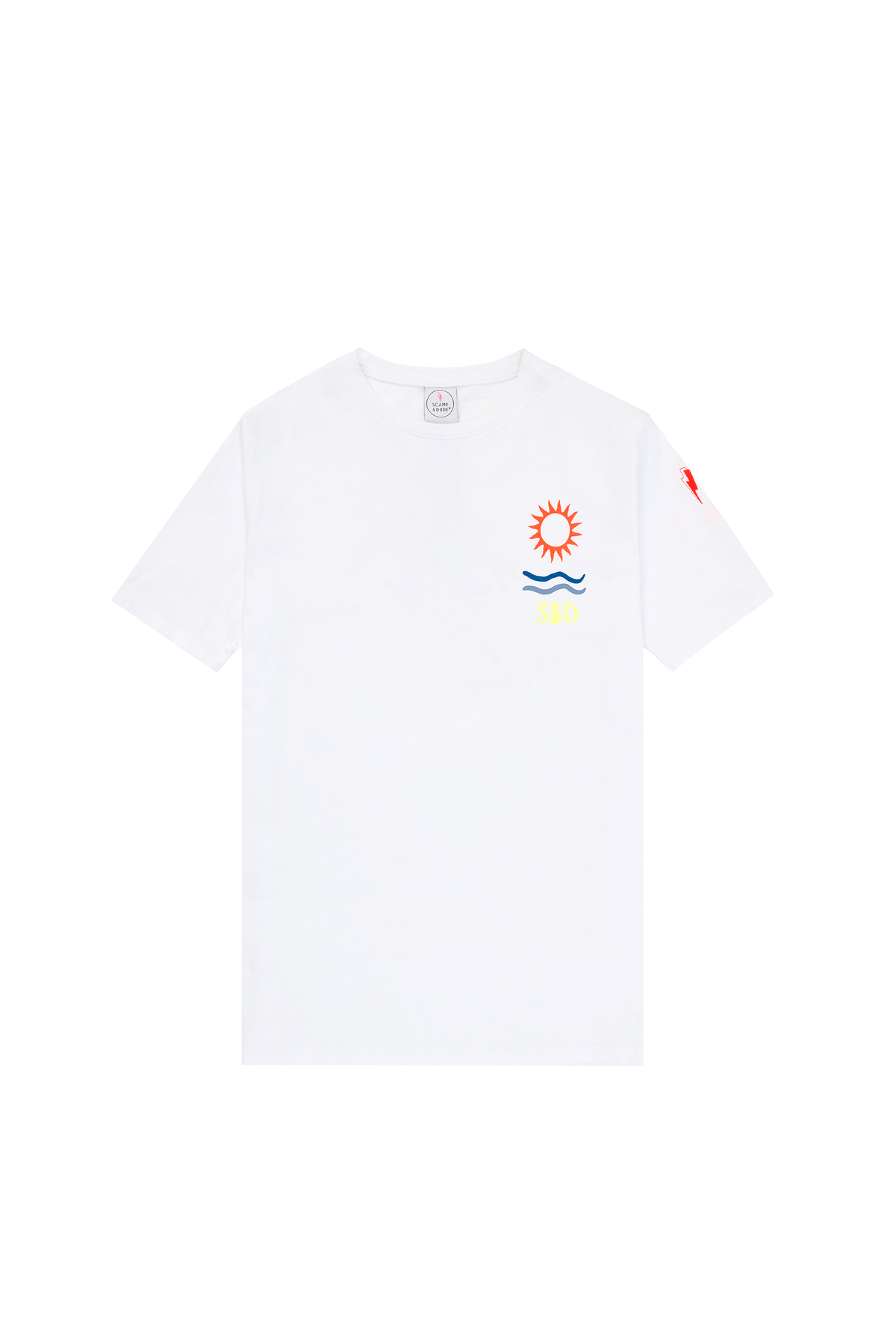 White Sun Graphic T-Shirt