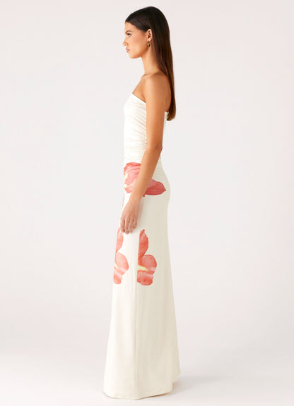 Bellanca Strapless Maxi Dress - Siena Floral