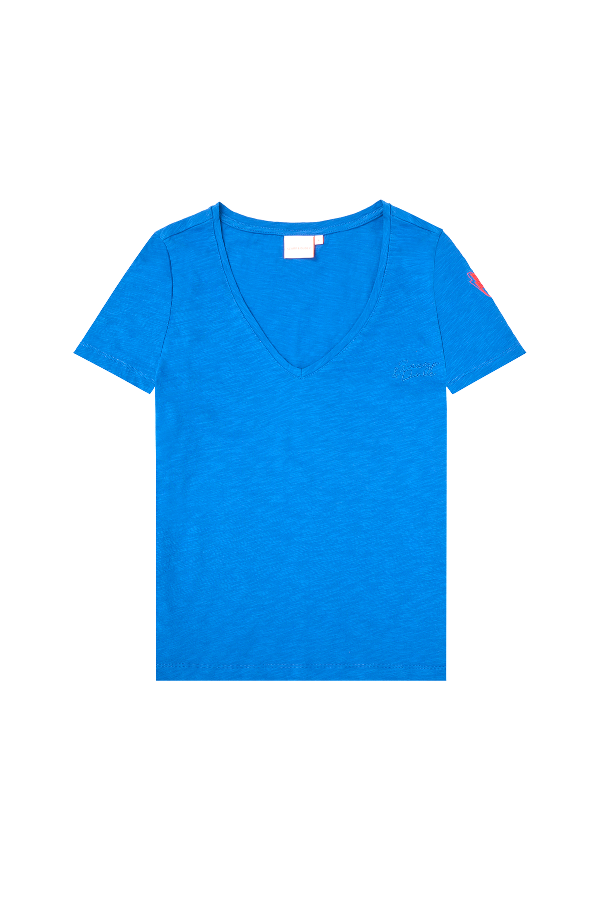 Cobalt Blue V-Neck T-Shirt