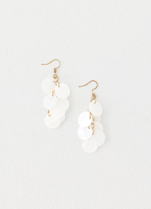 Cascade Earrings - Ivory