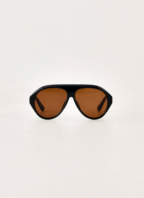 Charged Up Sunglasses - Black