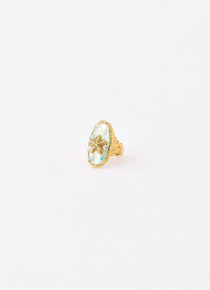 Coral Cove Ring - Blue
