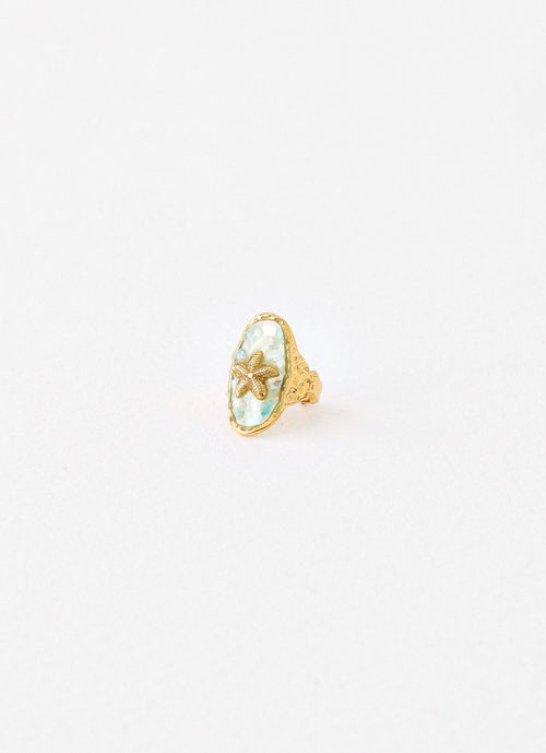 Coral Cove Ring - Blue