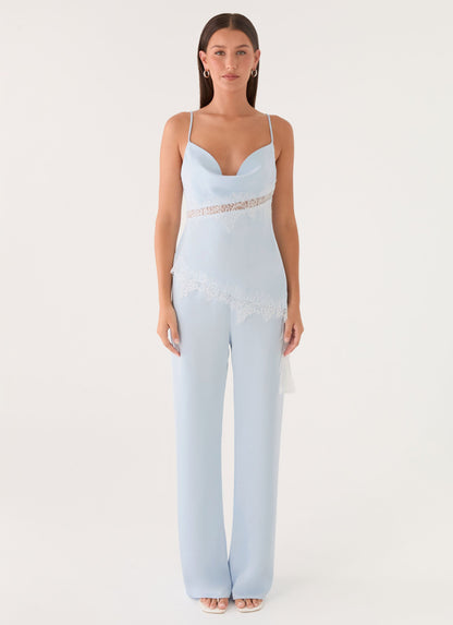 Deacon Low Rise Pants - Blue