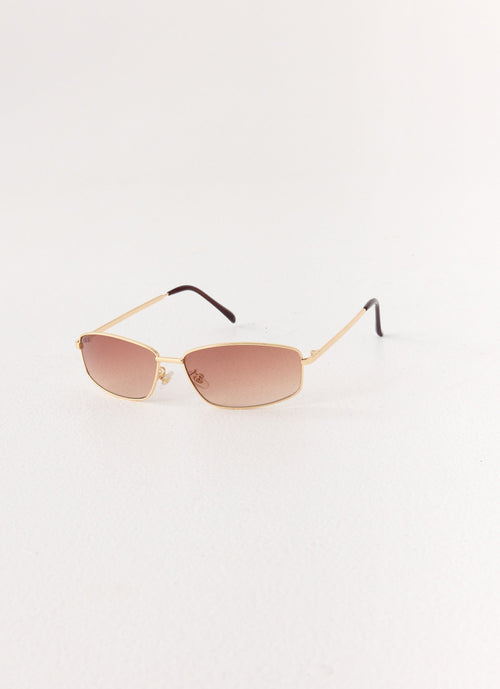 Golden Glow Sunglasses - Gold