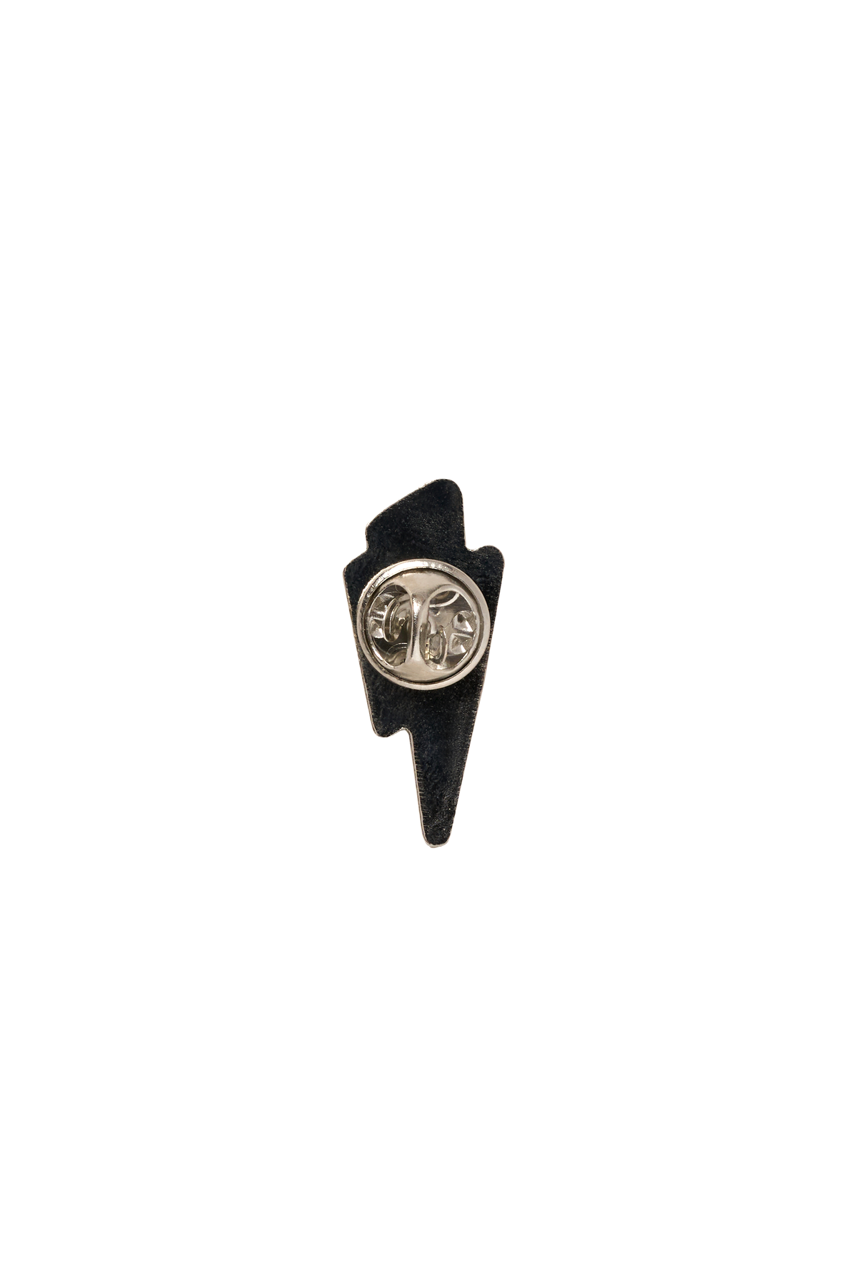 Yellow Lightning Bolt Pin Badge