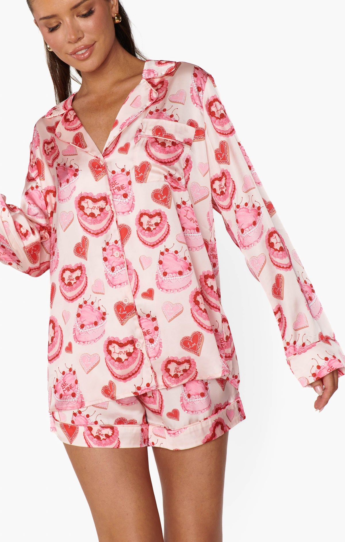 Favorite PJ Set ~ Icing On The Cake Silky