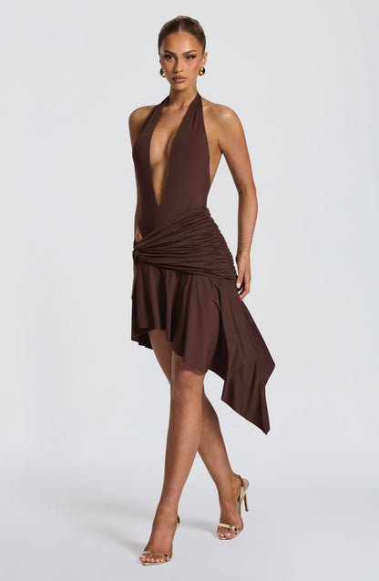 Tysa Bodysuit - Plum Brown