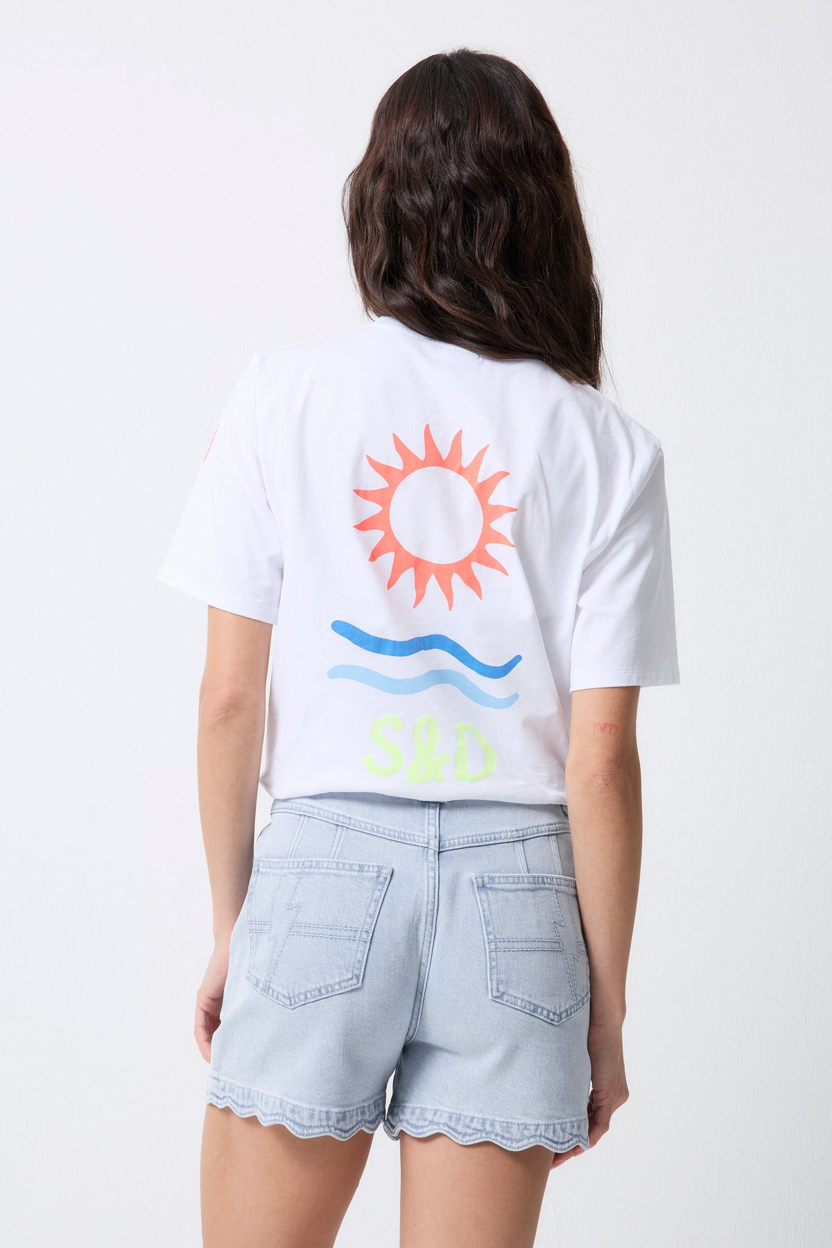 White Sun Graphic T-Shirt
