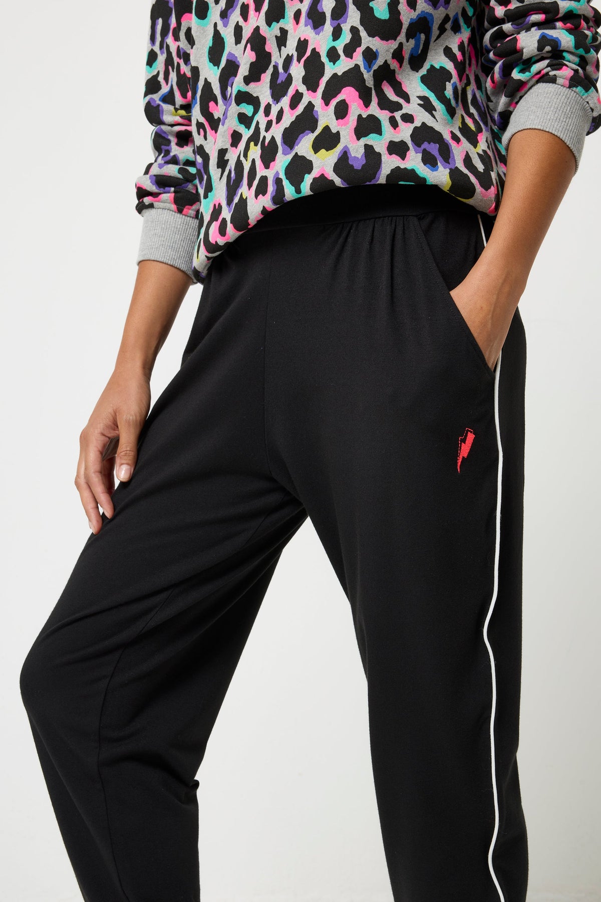 Black Slouch Jogger