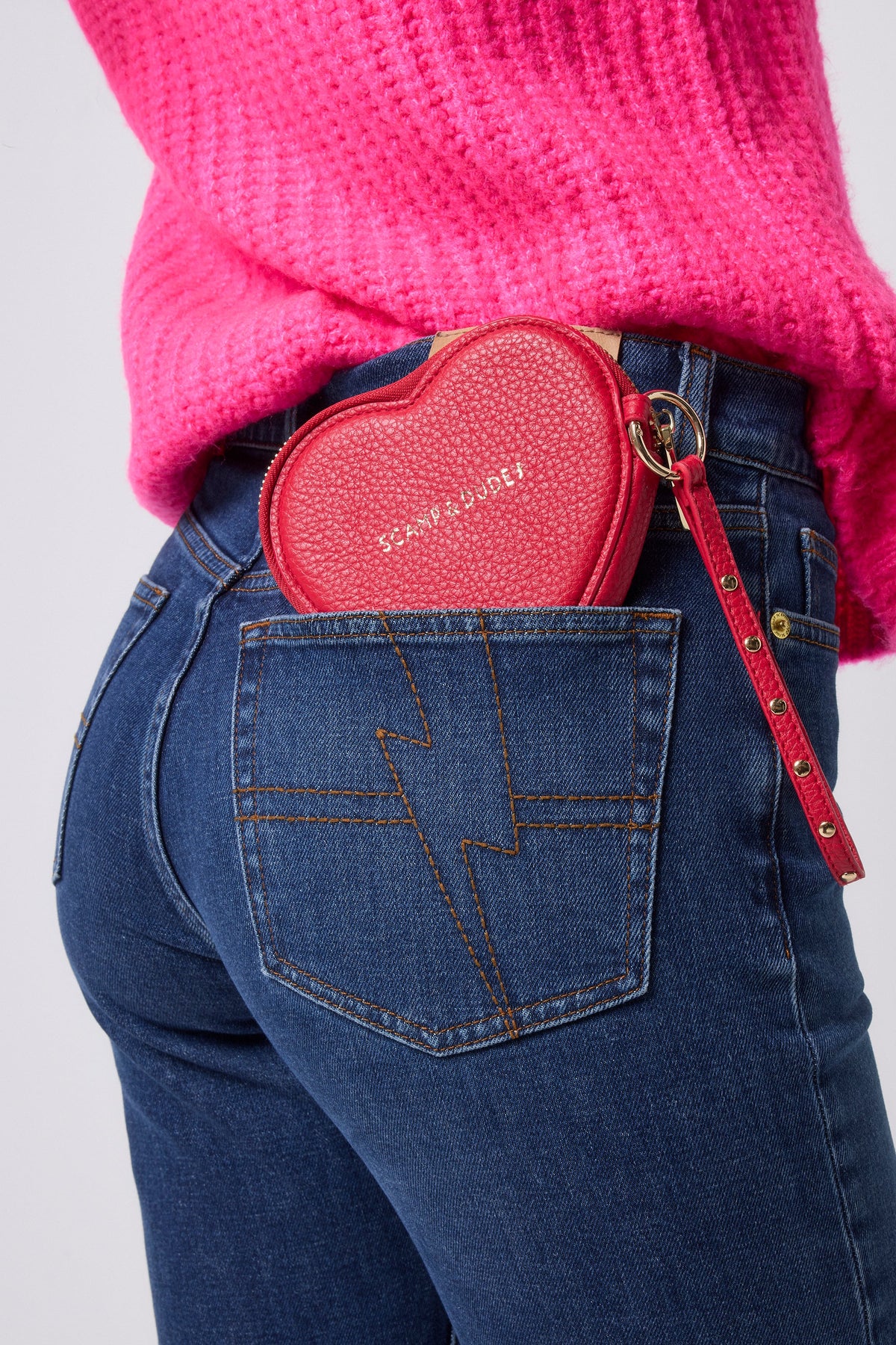 Red Heart Purse