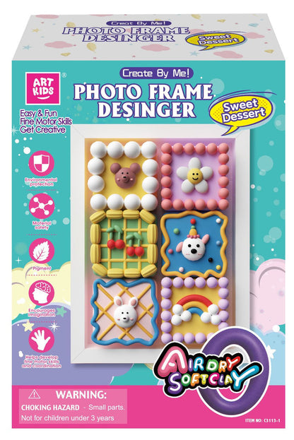 ArtKids Air Dry Soft Clay Photo Frame