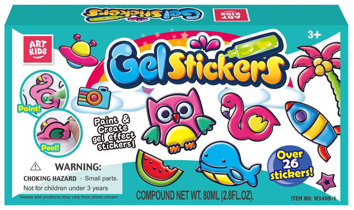 ArtKids Glue Window Color Paint Gel Sticker