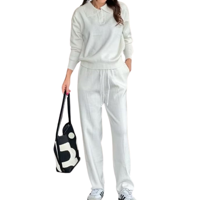 Artse MNL Knitted Long Sleeved Pants Set