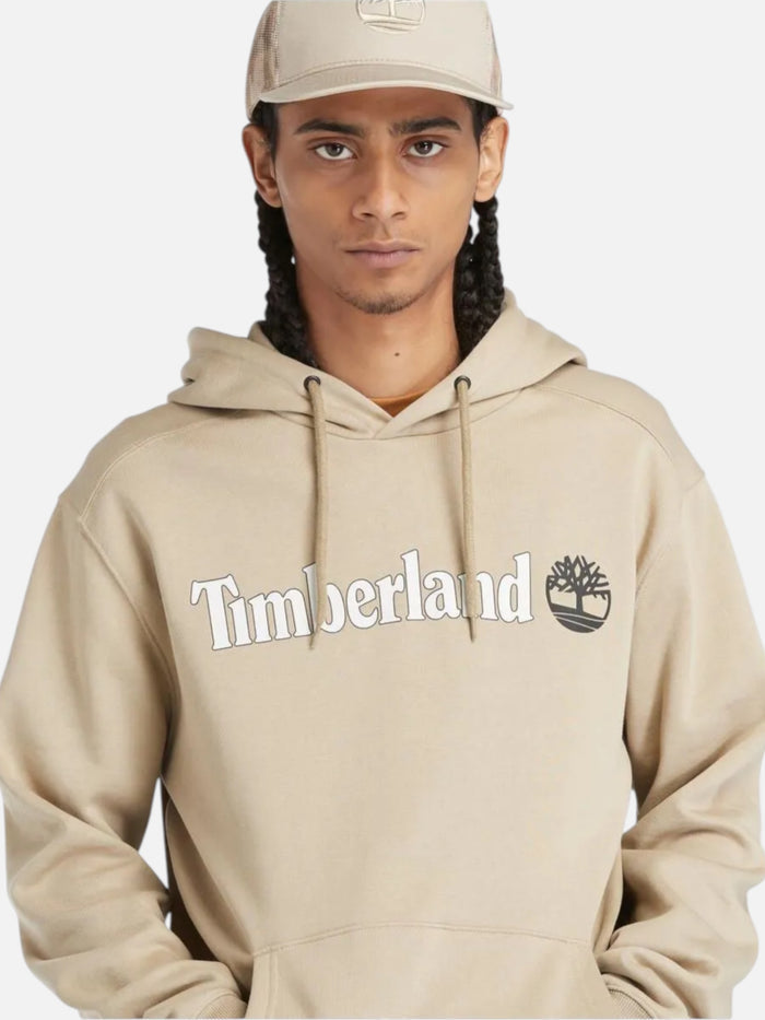 Buzo Timberland Linear Logo Verde Beige