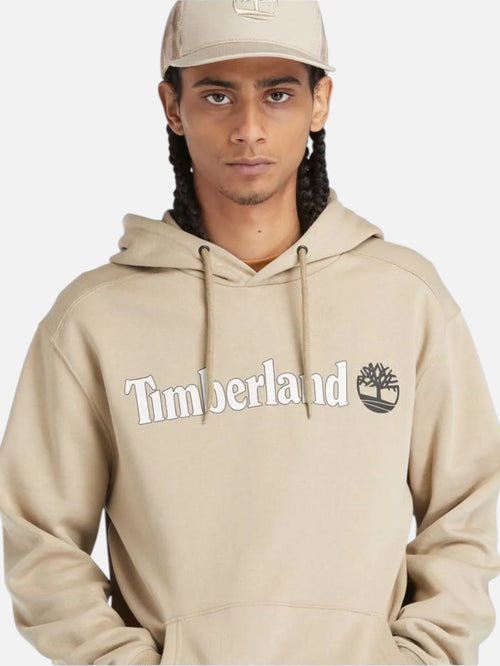 Buzo Timberland Linear Logo Verde Beige