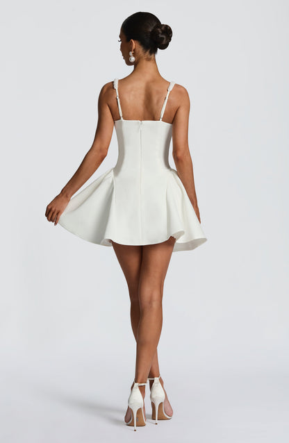 Christie Mini Dress - Ivory