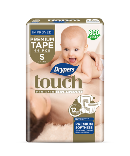 Drypers Premium Touch Tape Diapers