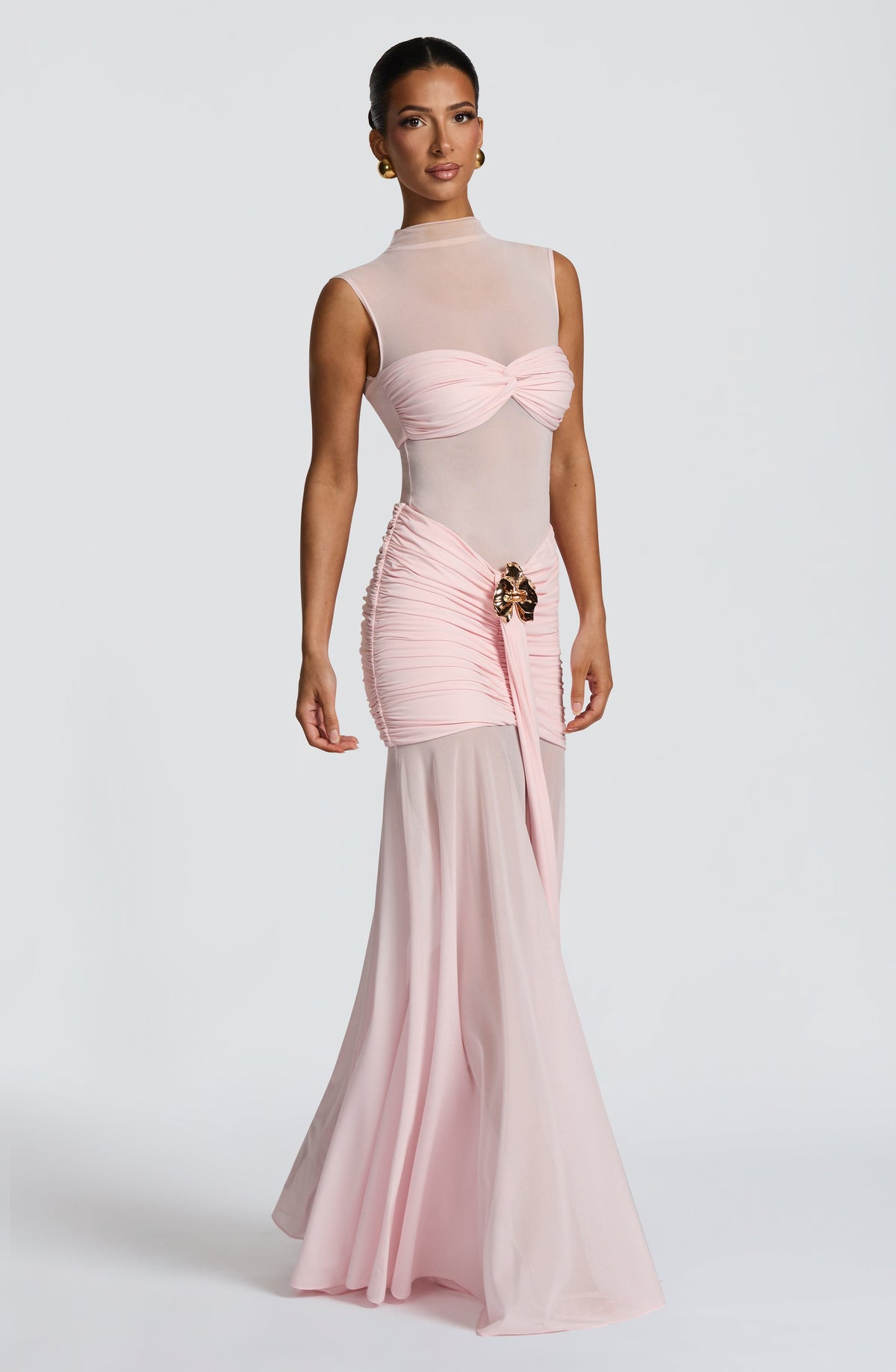 Fae Maxi Skirt - Blush