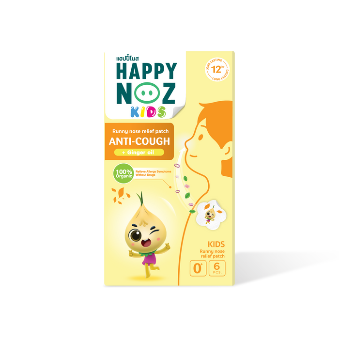 Happy Noz Kids Anti-Cough Organic Onion Sticker