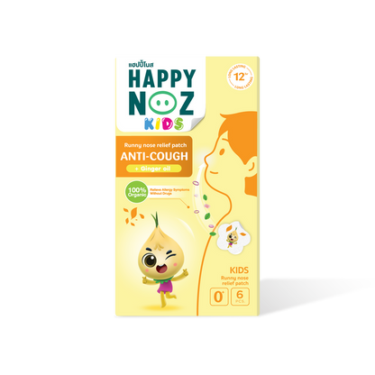 Happy Noz Kids Anti-Cough Organic Onion Sticker