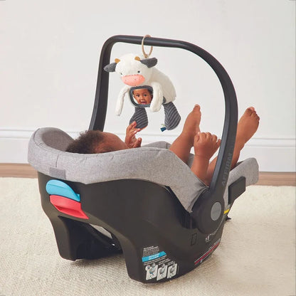 Itzy Ritzy Bitzy Mirror Sensory Tummy Time & Travel Toy