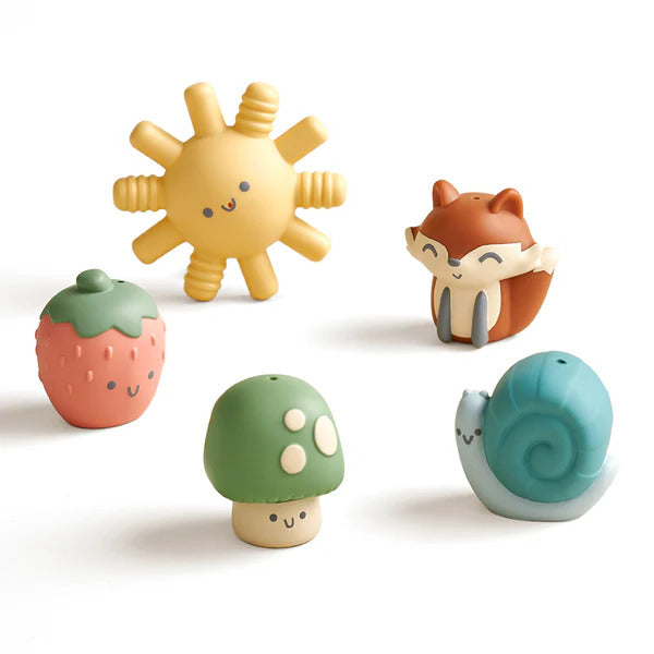 Itzy Ritzy Puppets Bath Toy Set