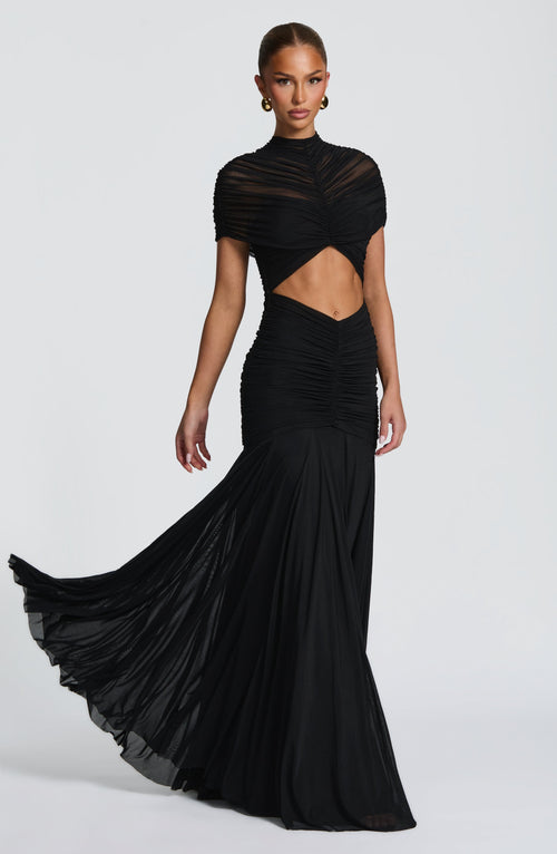 Jaya Maxi Dress - Black