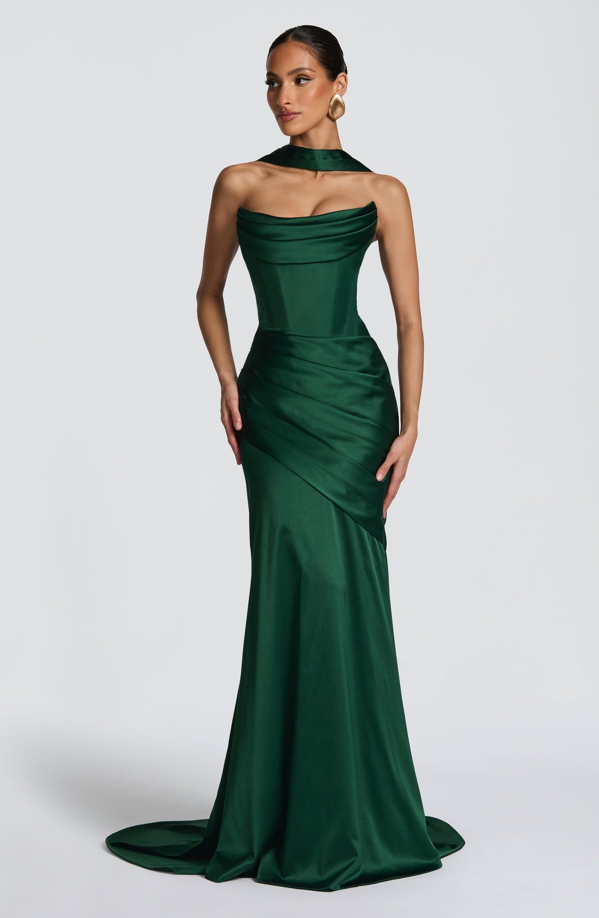 Kensington Maxi Dress - Emerald