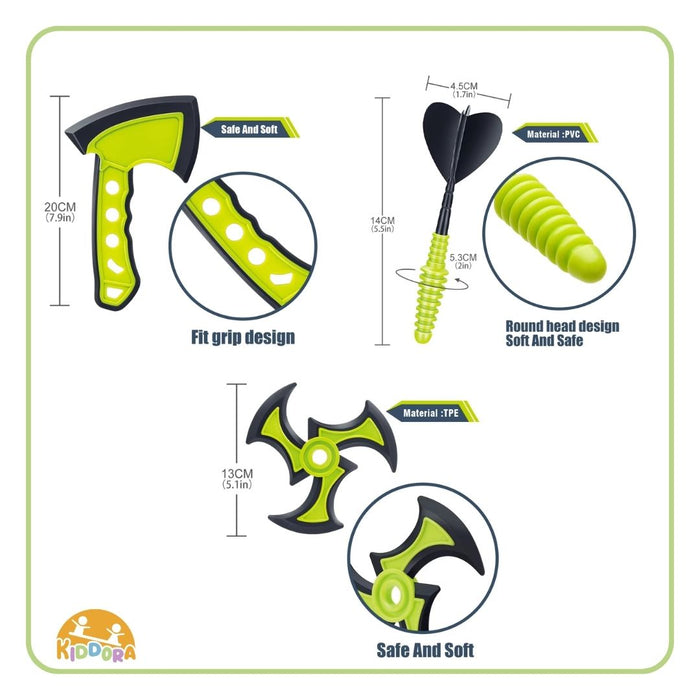 Kiddora 4-in-1 Target Set