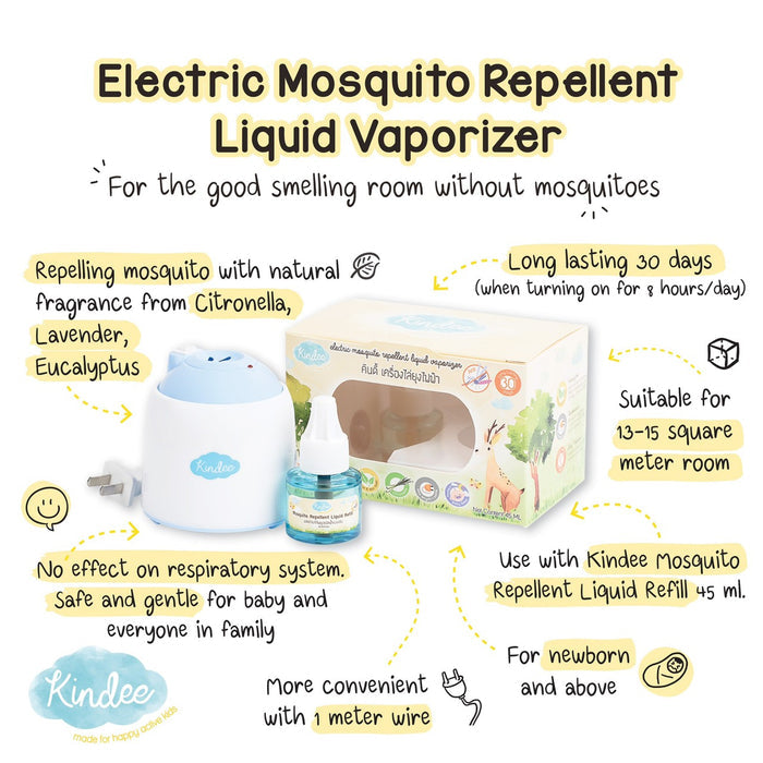 Kindee Electric Mosquito Repellent Liquid Vaporizer