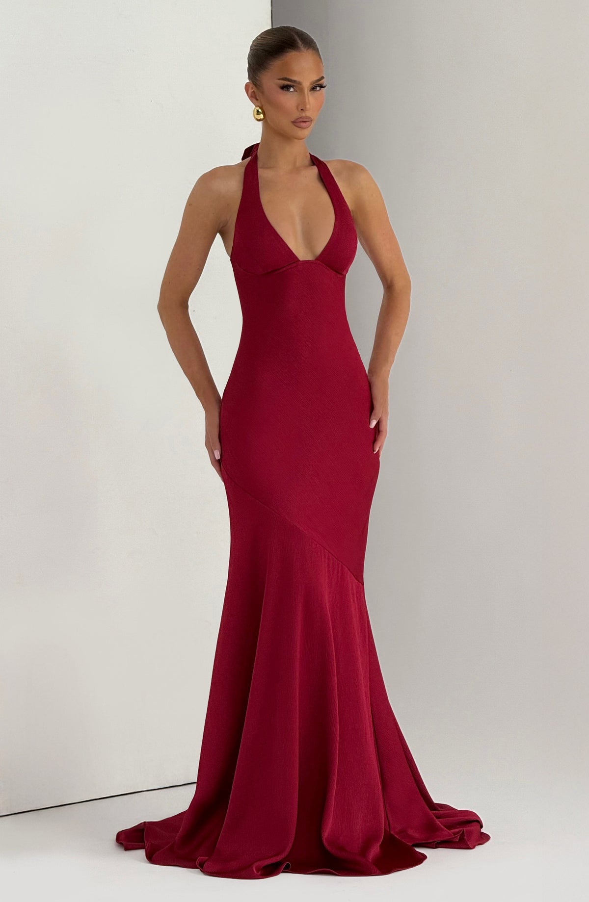 Kirsten Gown - Berry
