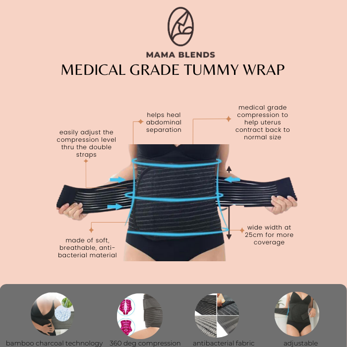 Lunabebe Medical Grade Tummy Wrap