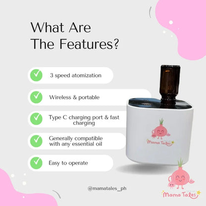 Mama Tales Waterless Aromatherapy Diffuser