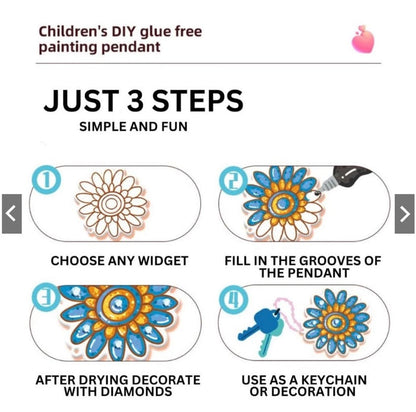 Mr Toys Glitter Paint Art Set