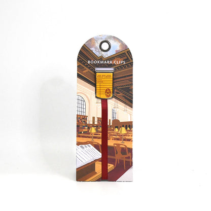NYPL Library Card Bookmark Clip