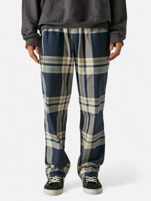 Pantalon Elepants 220 Poplin Gris Oscuro Azul