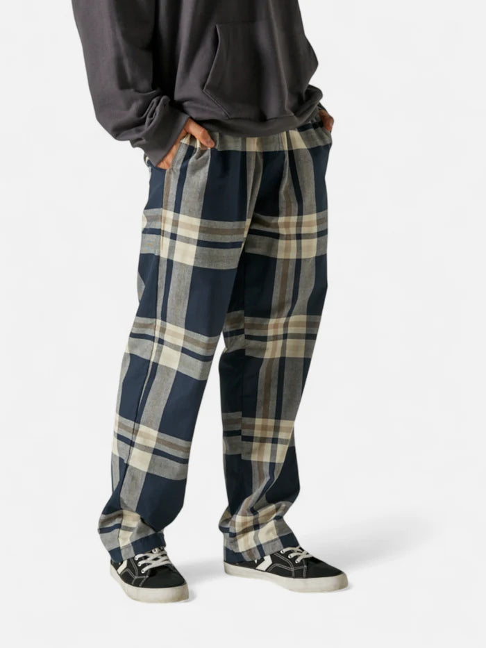Pantalon Elepants 220 Poplin Gris Oscuro Azul