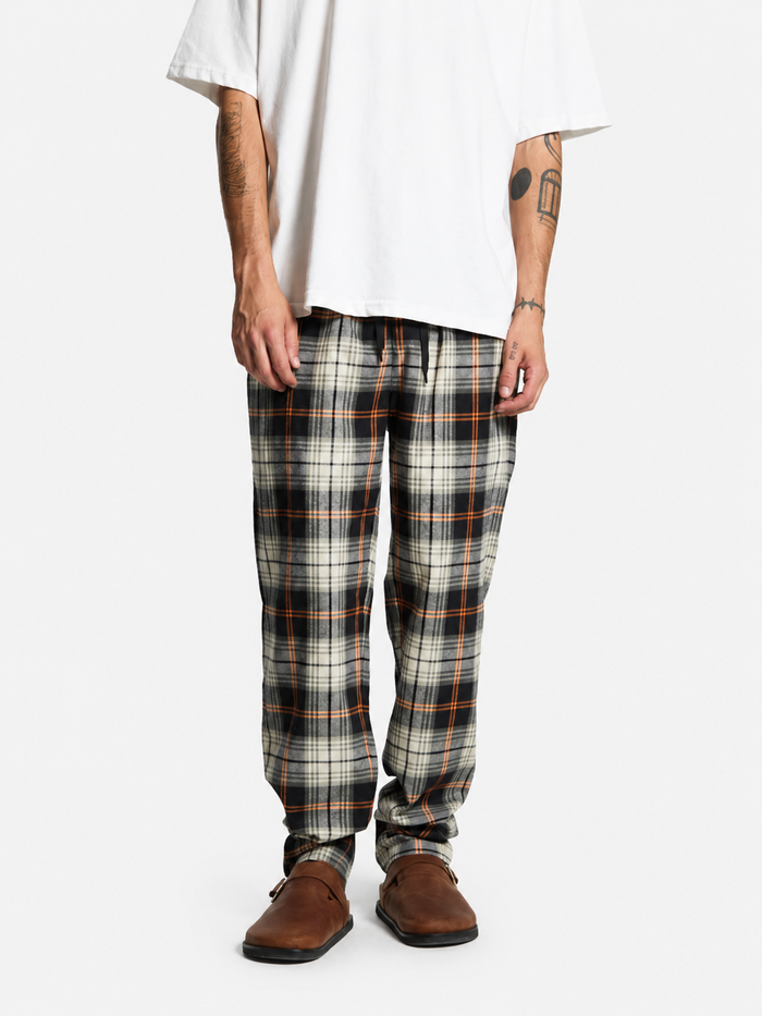 Pantalon Elepants Escoces 295 Viyela Negro Gris