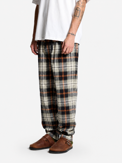 Pantalon Elepants Escoces 295 Viyela Negro Gris