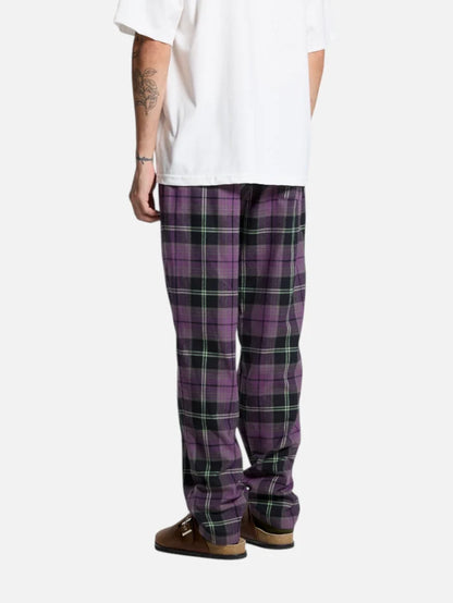 Pantalon Elepants Escoces 296 Viyela Niño Violeta Negro