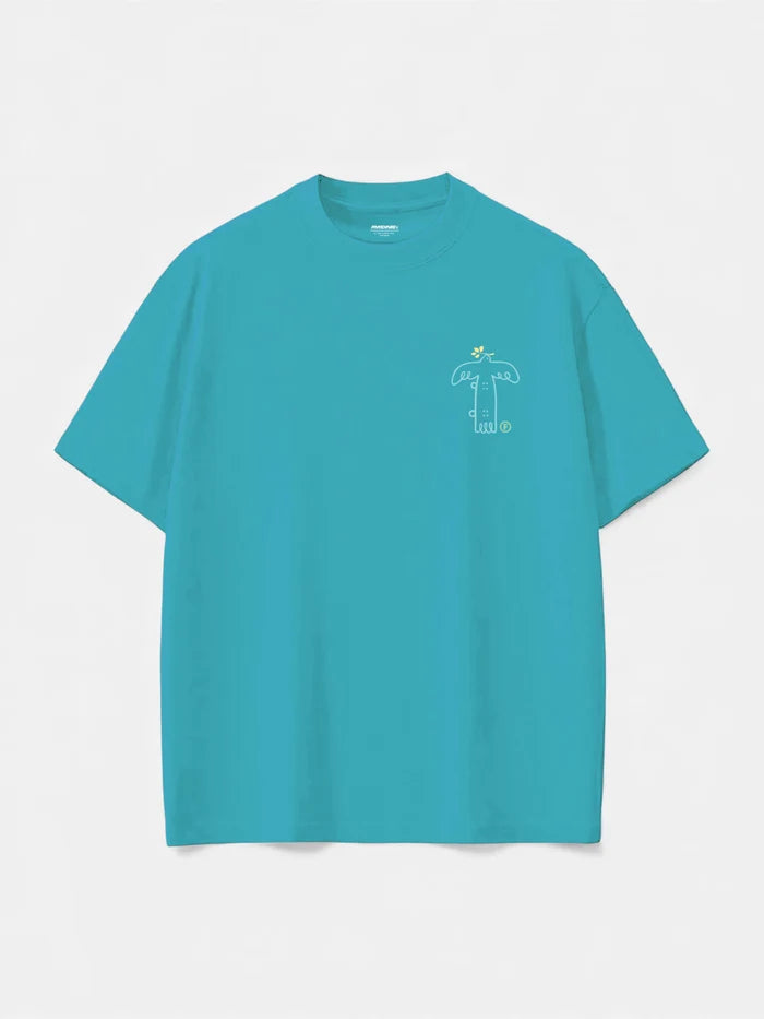 Remera Familyarg Birdi Celeste