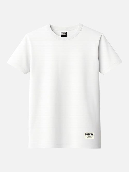Remera Gotcha Basic Blanco