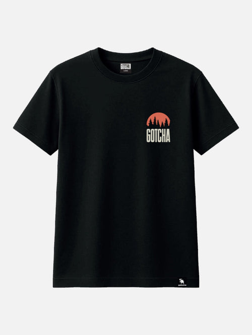 Remera Gotcha Forest Negro