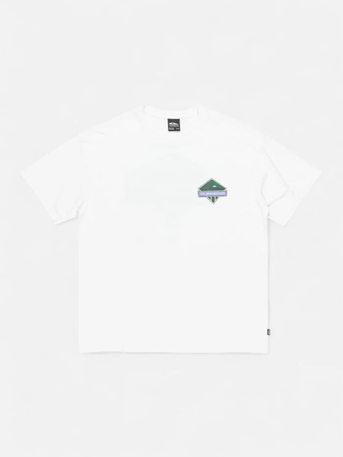 Remera Quiksilver GH QS Crystal Jet Blanco